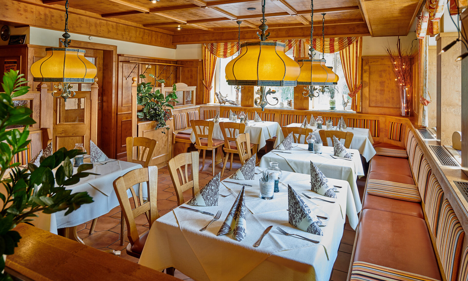 Die gemütliche Gaststube im Gasthof zur Post